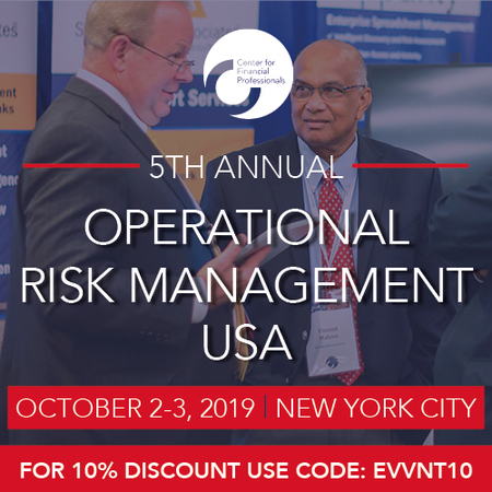 CeFPro 5th Annual Operational Risk Management - October 2-3, 2019 | NYC, New York, United States