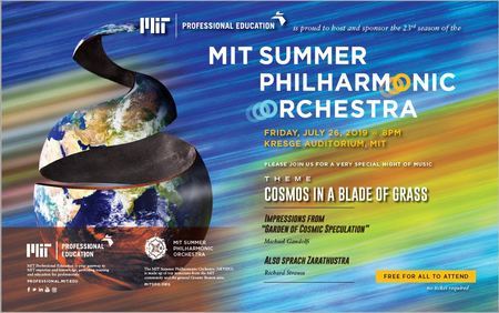 MIT Summer Philharmonic Orchestra, Cambridge, United States