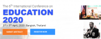 The 6th International Conference on Education – (ICEDU 2020)