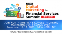 The 6th Annual Digital Marketing for Financial Services Summit New York
