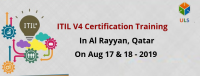 ITIL V4 Foundation Certification Training Course in Al Rayyan, Qatar