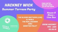 Hackney Wick Summer Terrace Party