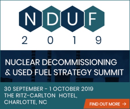 Nuclear Decommissioning and Used Fuel Strategy Summit 2019, Charlotte, North Carolina, United States