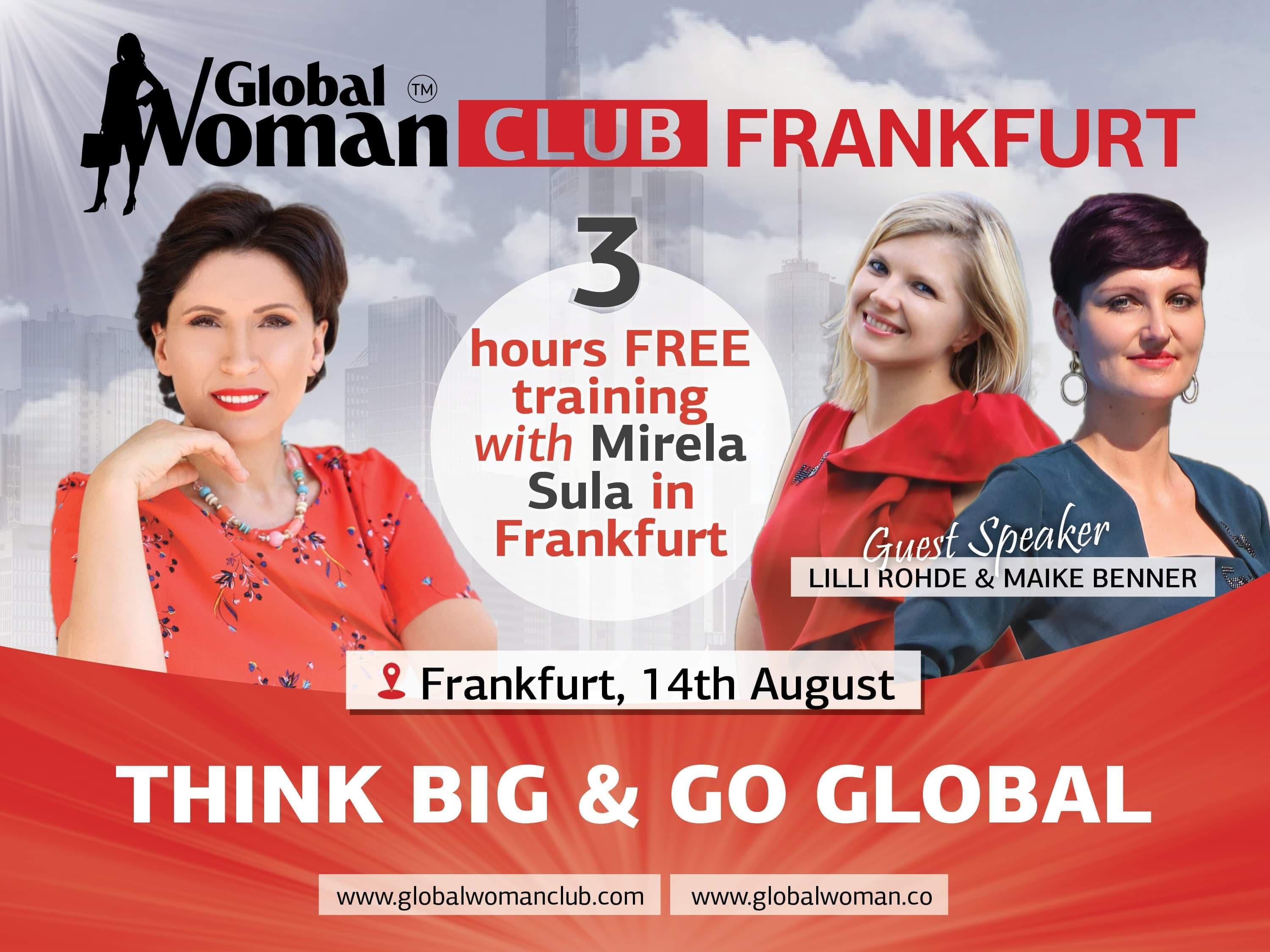 Think Big and Go Global - Empowering Women in Business, Frankfurt, Hessen, Germany