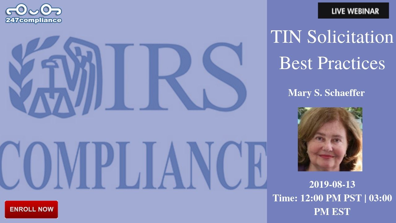 TIN Solicitation Best Practices, Newark, Delaware, United States