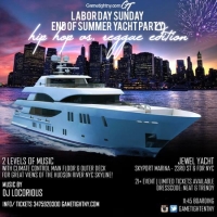 NYC Hip Hop vs. Reggae Labor Day Weekend Yacht Party 2019