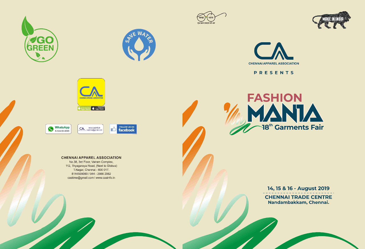CAA-Fashion Mania 2019, Chennai, Tamil Nadu, India