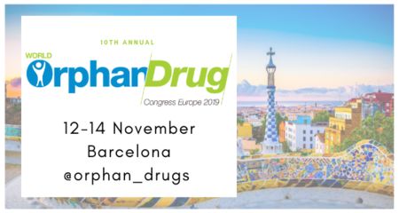 World Orphan Drug Congress 2019 - 12-14 November - Barcelona, Barcelona, Spain