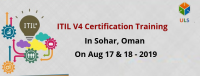 ITIL V4 Foundation Certification Training Course in Sohar, Oman