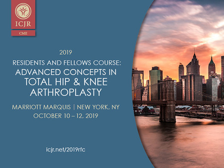 2019 ICJR Residents & Fellows Course, New York, United States