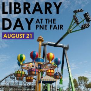 Library Day at the PNE Fair, Vancouver, British Columbia, Canada