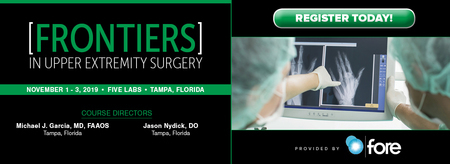 5th Annual Frontiers in Upper Extremity Surgery, Hillsborough, Florida, United States