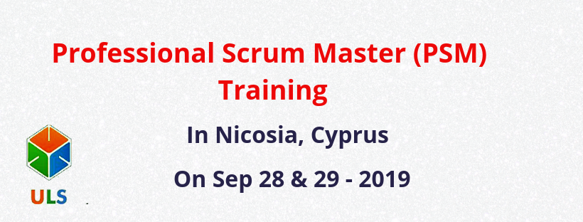 Professional Scrum Master (PSM) Certification Training Course in Nicosia, Cyprus, Nicosia, Cyprus