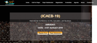 International Conference on Arts, Education, and Business  (ICAEB-19)