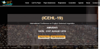 International Conference on English Historical Linguistics (ICEHL-19)
