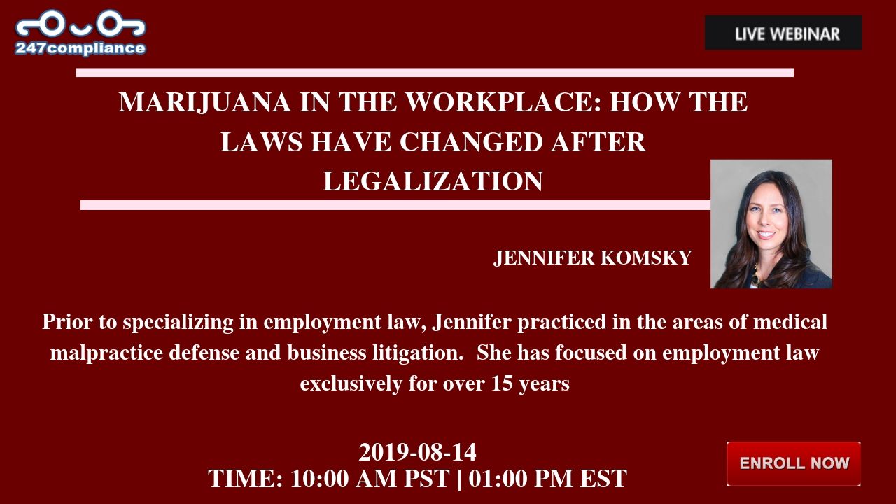 Marijuana  in the Workplace: How the Laws have  Changed After Legalization, Newark, Delaware, United States