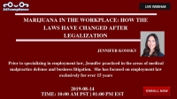Marijuana  in the Workplace: How the Laws have  Changed After Legalization