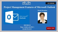 Project Management Features of Microsoft   Outlook