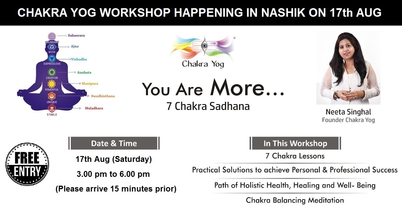 You Are More - 7 Chakra Sadhana Workshop, Mumbai, Maharashtra, India
