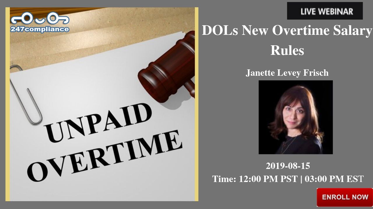 DOLs  New Overtime Salary Rules, Newark, Delaware, United States