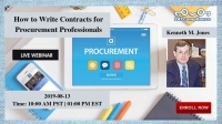 How to Write Contracts for Procurement Professionals