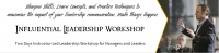 Influential Leadership - Workshop for Managers and Leaders @ Hyderabad