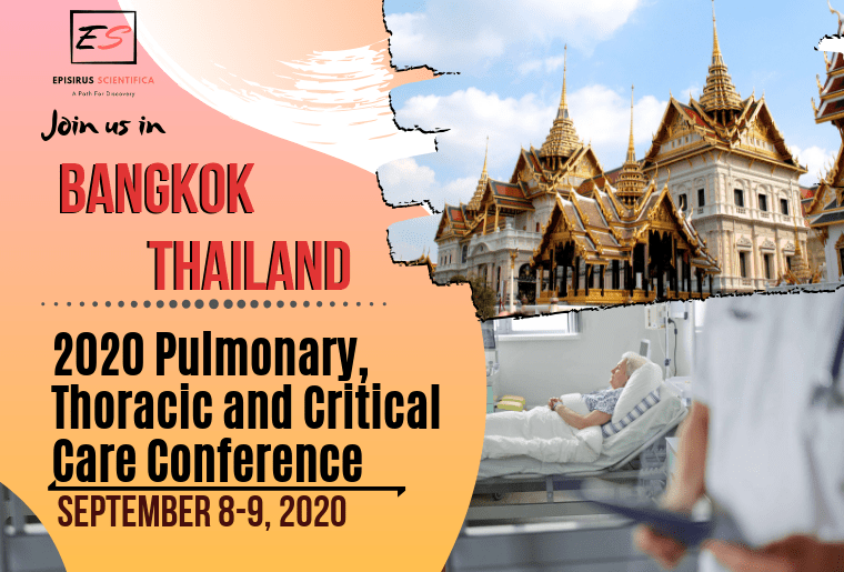 2020 Pulmonary, Thoracic and Critical Care Conference, Bangkok, Thailand