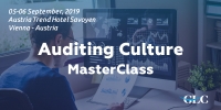 Auditing Culture MasterClass 05 - 06 September, 2019 Vienna, Austria