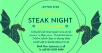 Steak Night: Cuban Themed