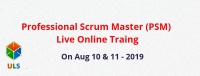 Professional Scrum Master (PSM) Live Online Training Course