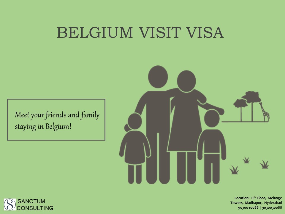 Apply for Belgium Tourist Visa, Hyderabad, Telangana, India