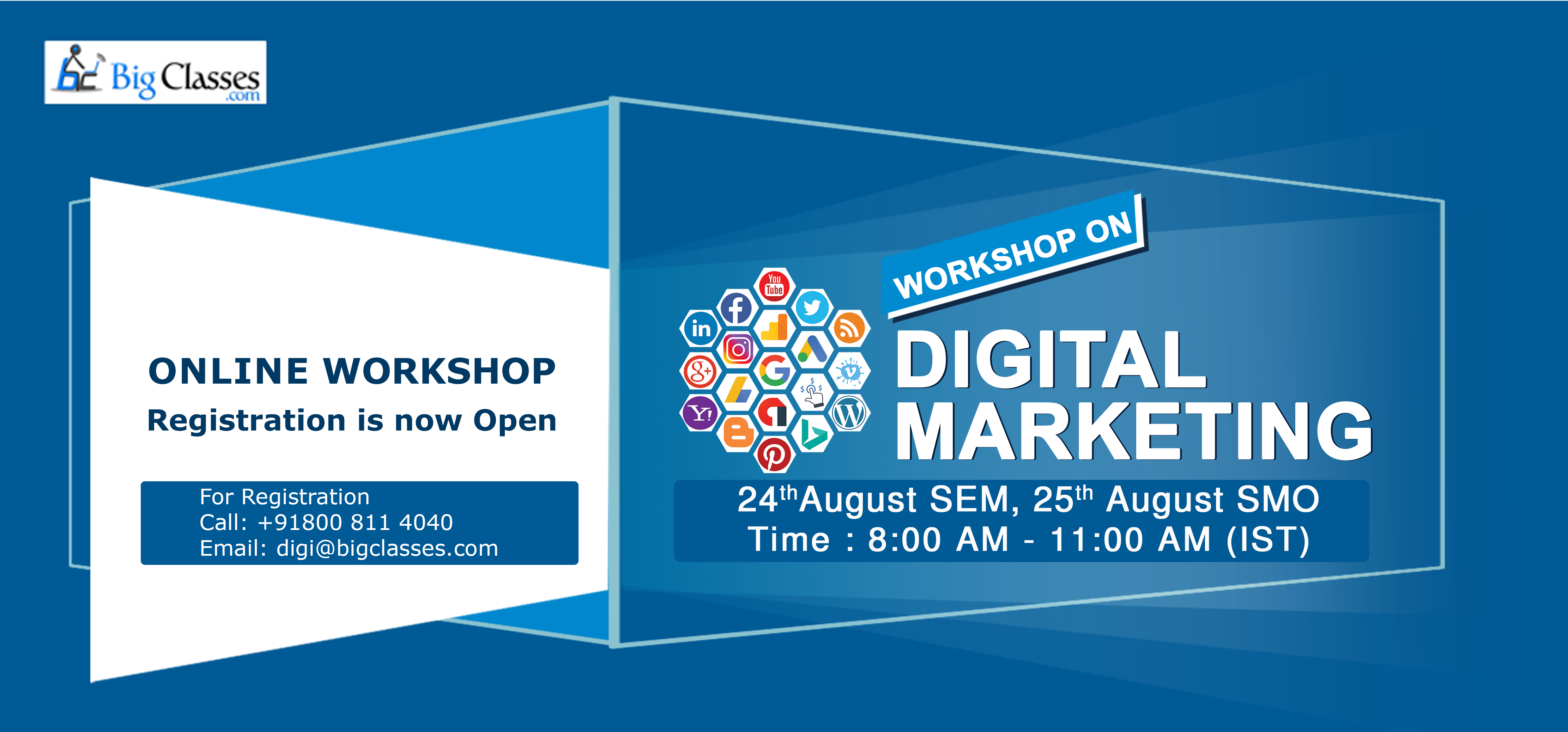 SEM & SMO Workshop on 24th & 25th August, Hyderabad, Andhra Pradesh, India