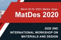 2020 2nd International Workshop on Materials and Design (MatDes 2020)