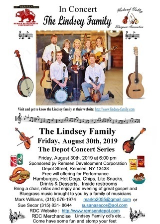 The Lindsey Family Concert, Oneida, New York, United States