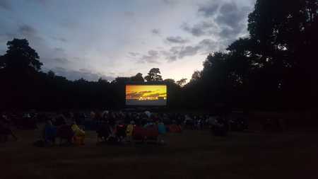 Top Gun and The Greatest Showman on Brownsea Island, Dorset, United Kingdom