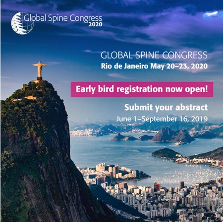 The Global Spine Congress (GSC), Rio de Janiero 2020, Barra da Tijuca, Rio de Janeiro, Brazil
