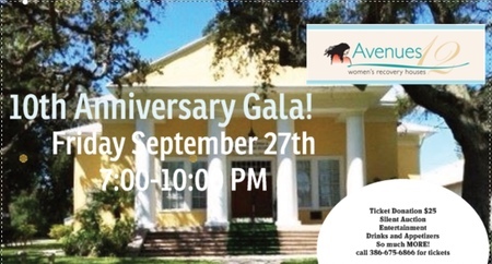 10th Anniversary Gala for Avenues 12, Volusia, Florida, United States