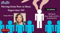 Moving from Peer to Boss:  Supervisor 101