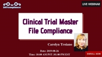 Clinical Trial Master File Compliance