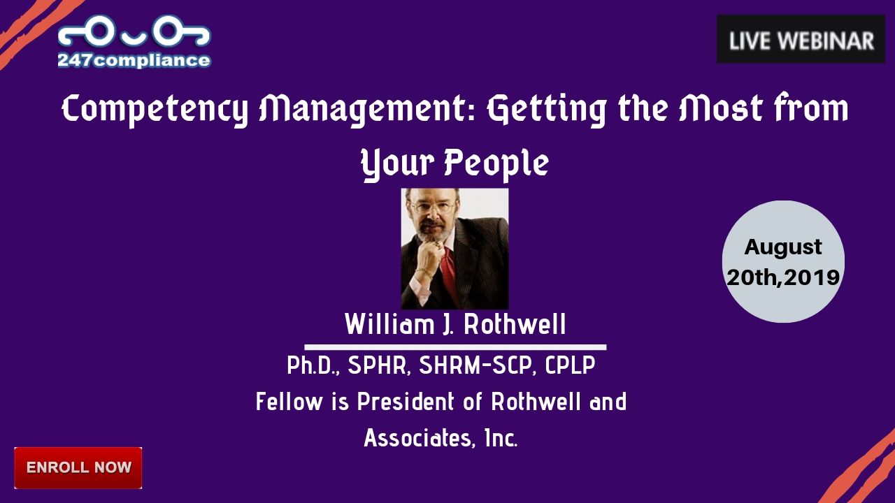 Competency Management:  Getting the Most from Your People, Newark, Delaware, United States