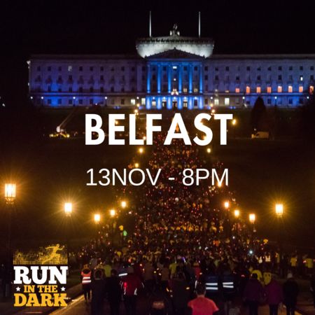 Run in the Dark Belfast - 13th November 2019, Stormont, London, United Kingdom