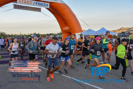 Everyone Runs TMC Veterans Day Half Marathon and 5k at Old Tucson, Tucson, Arizona, United States