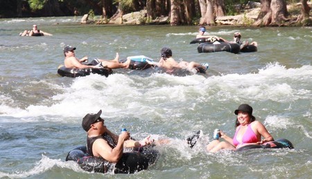Float the Guadalupe River, Austin, Texas, United States