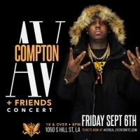 ComptonAV & Friends Concert @BelascoLA Theater - Fri Sept 6th