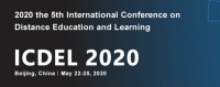 2020 the 5th International Conference on Distance Education and Learning (ICDEL 2020)