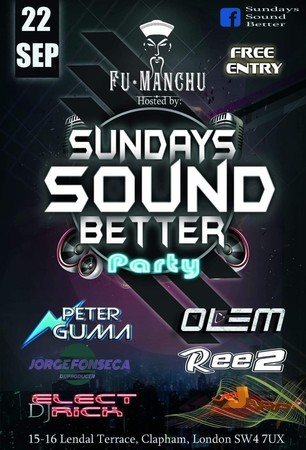 Sundays Sound Better Free Party, London, United Kingdom