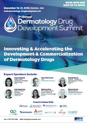 3rd Annual Dermatology Drug Development Summit US, Boston, Massachusetts, United States
