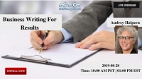 Business  Writing For Results