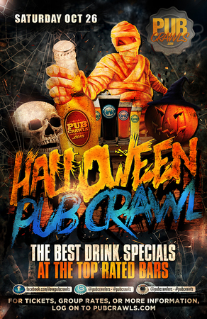 Asbury Park Halloween Weekend Pub Crawl - October 2019, Monmouth, New Jersey, United States
