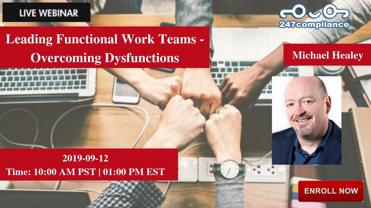 Leading Functional Work Teams - Overcoming Dysfunctions, Newark, Delaware, United States